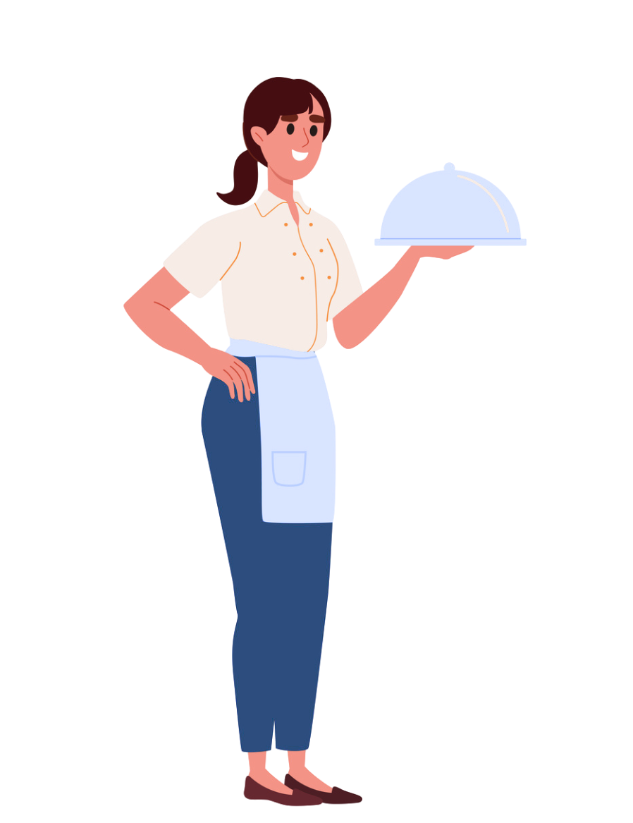 Image of a food truck host with inventory tracking app